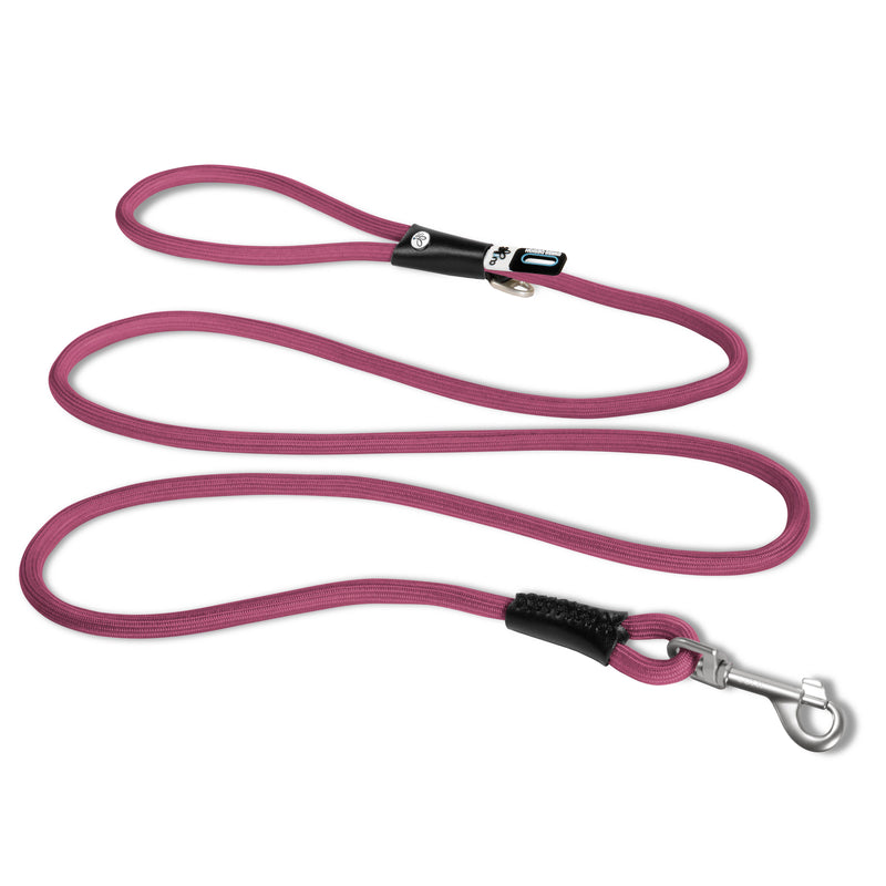 Curli Stretch Comfort Leash Medium Ruby