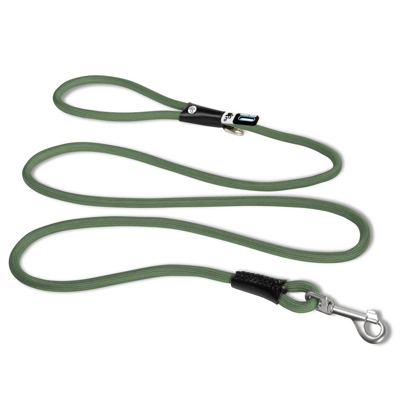 Curli Stretch Comfort Leash Medium Moss