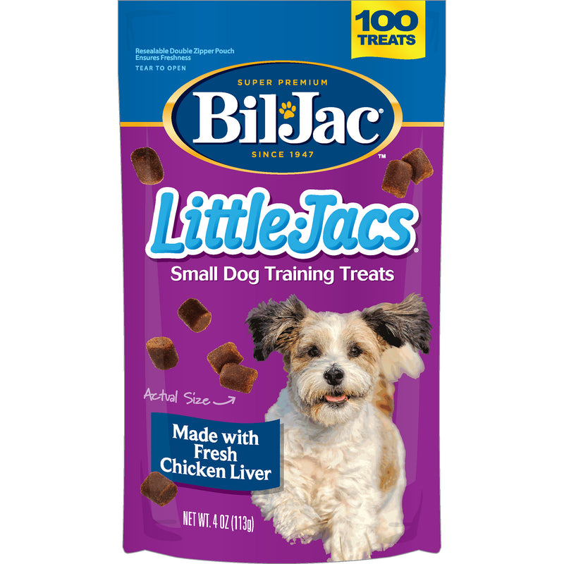 Bil-Jac 4 oz Little Jacs Dry Dog Treat