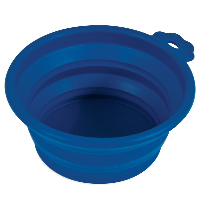 Petmate Silicone Round Travel Pet Bowl