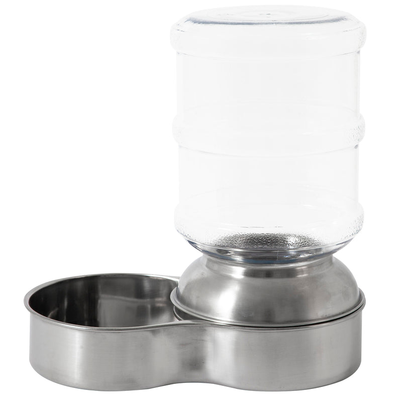 Petmate Stainless Steel Replendish Waterer 1-Gal