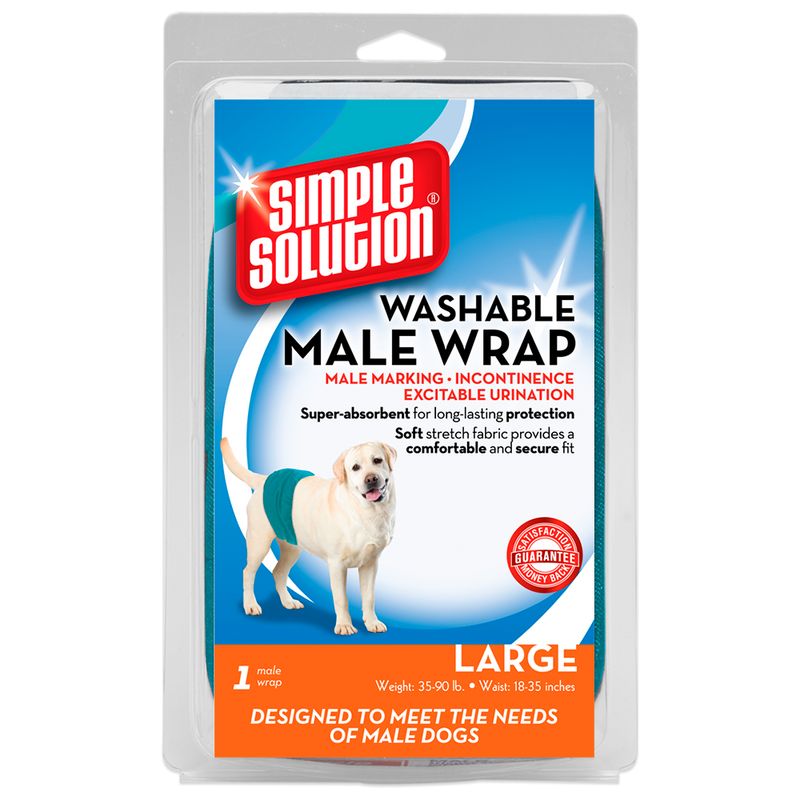 Simple Solution Washable Male Wrap Size Large