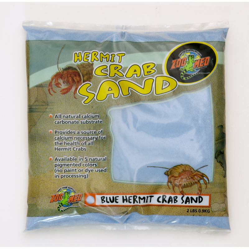 Zoo Med Hermit Crab Sand - Blue 2 Pound