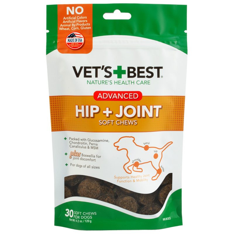 Vet's Best Advanced Hip + Joint Soft Chews 30ct