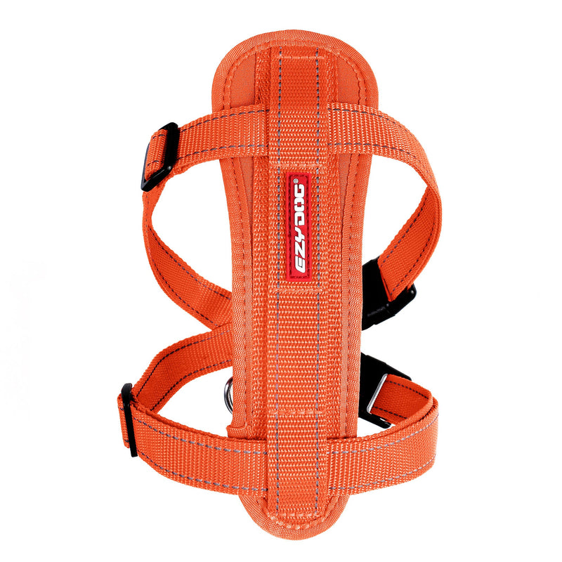 EzyDog Chest Plate Dog Harness - Orange