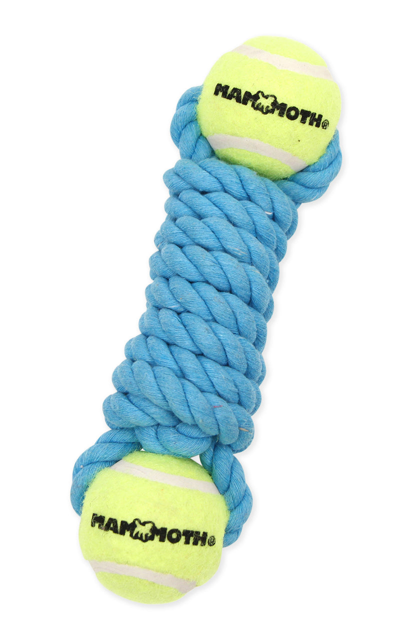 Mammoth Pet Mini 7.5-in Twister Bone with 2 Mini Balls Dog Toy