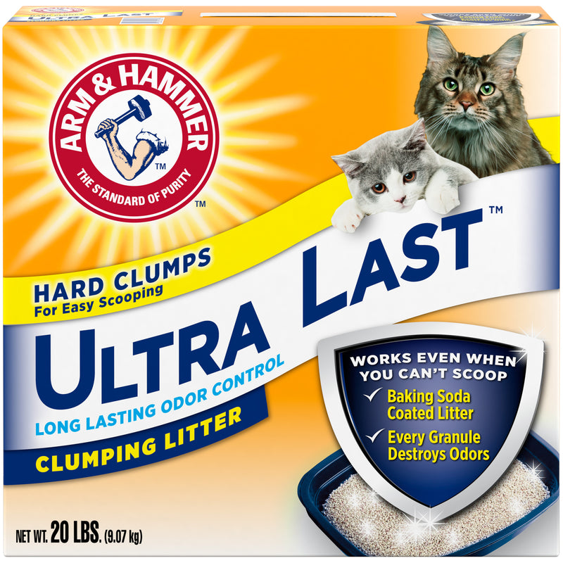 ARM & HAMMER Ultra Last Clumping Litter, 20 lb