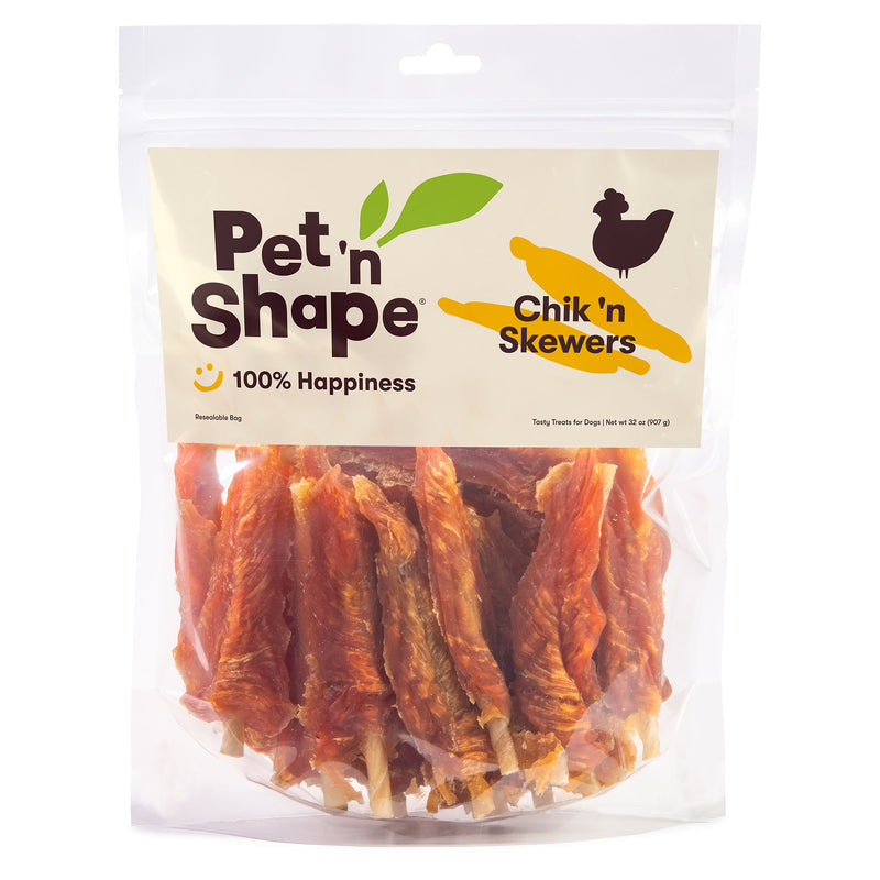 Pet 'n Shape Chik 'n Skewers Dog Treat 32oz