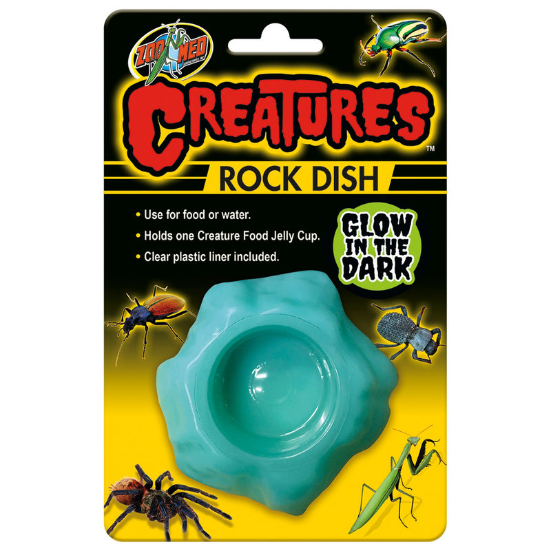 Zoo Med Creatures Glow In The Dark Rock Dish