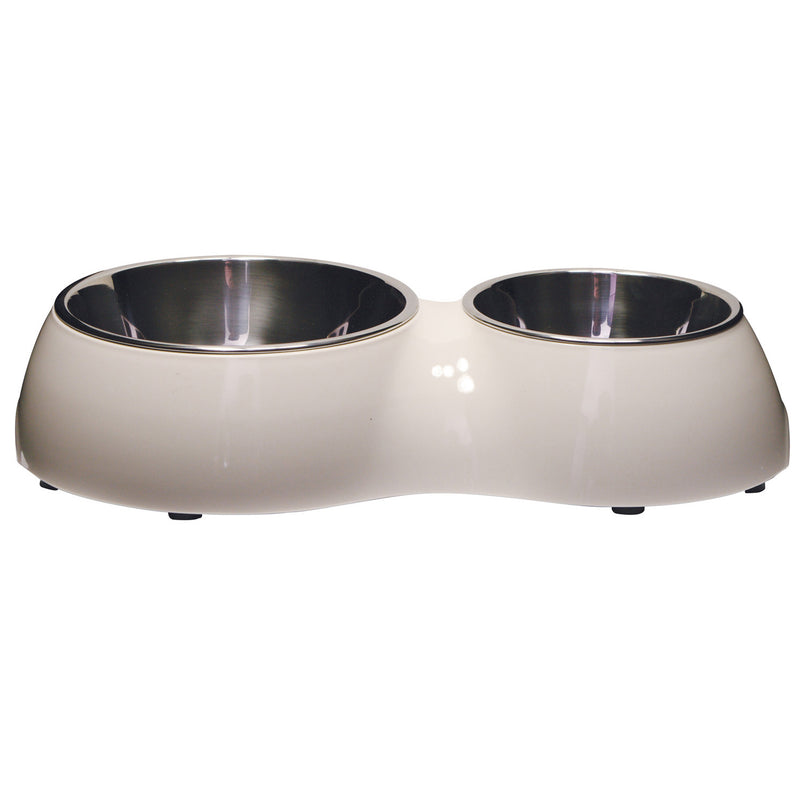 Catit Double Diner, White