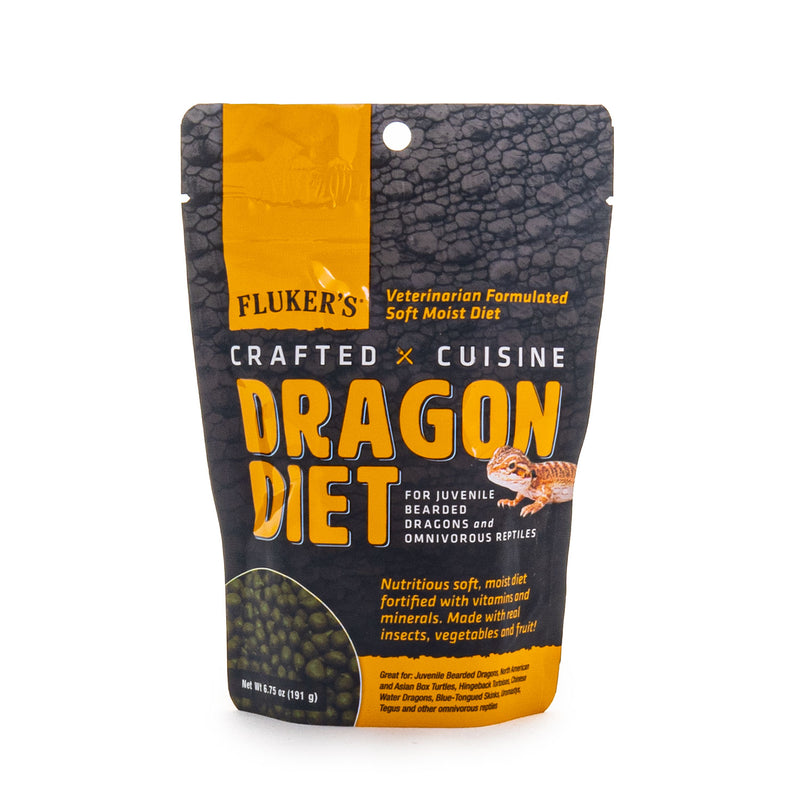 Fluker's Crafted Cuisine Semi Moist Diet - Juvenile Dragon