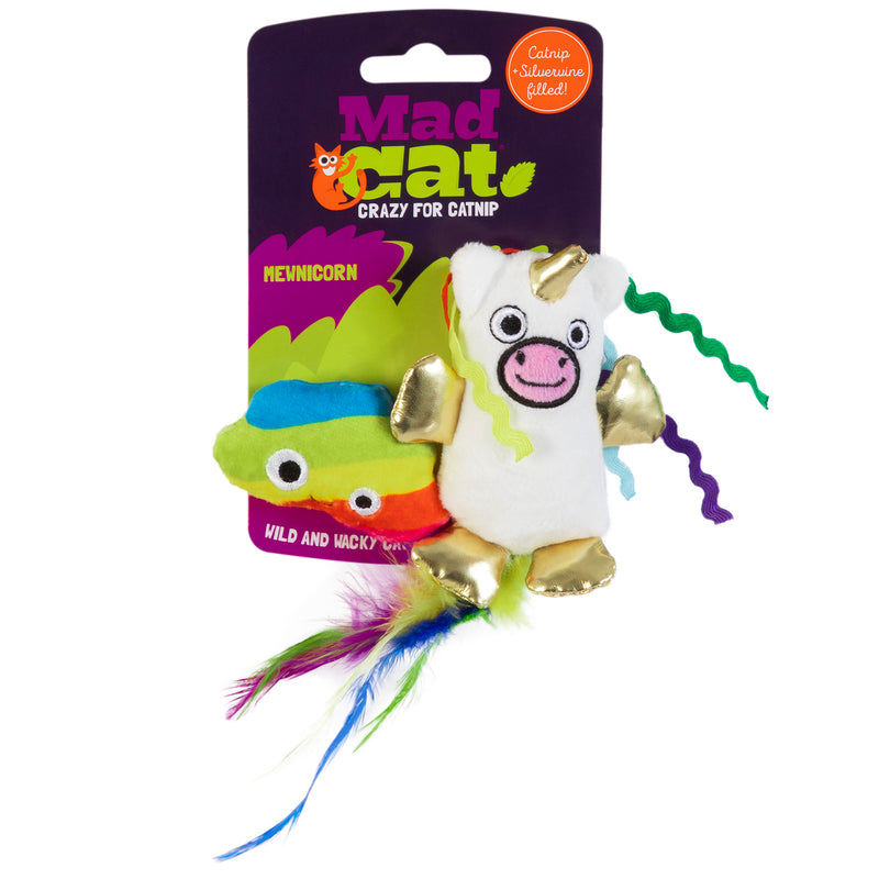 MAD CAT Mewnicorn 2 Pack Cat Toy