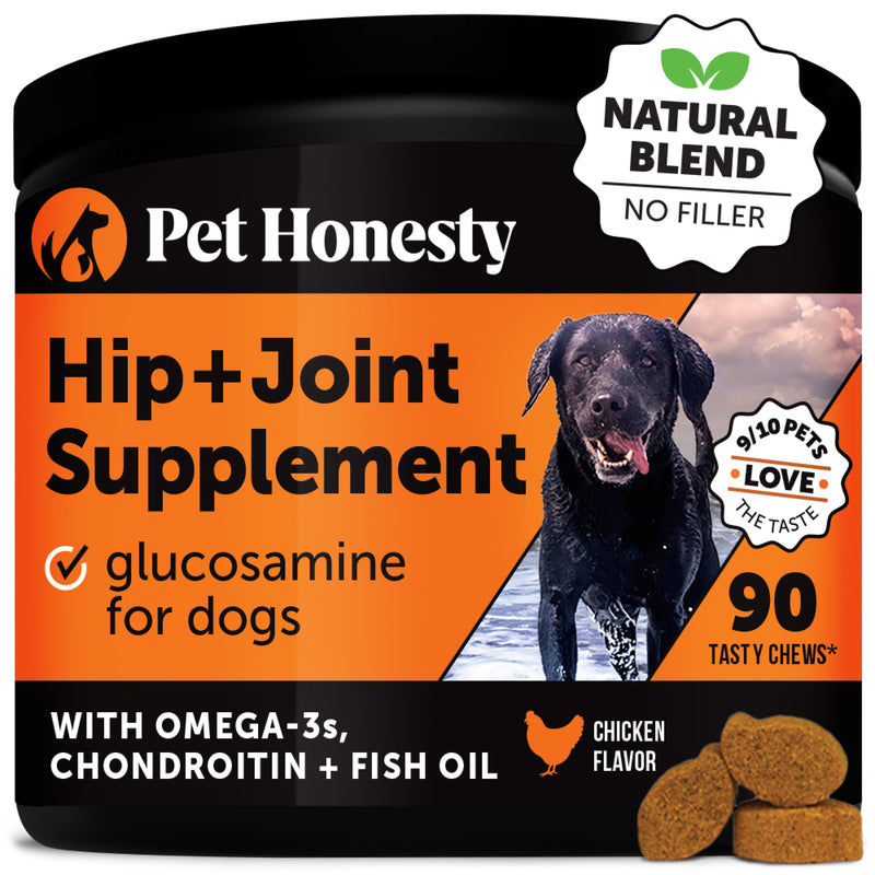 Pet Honesty Hip+Joint Health Chicken Soft Chew for Dogs