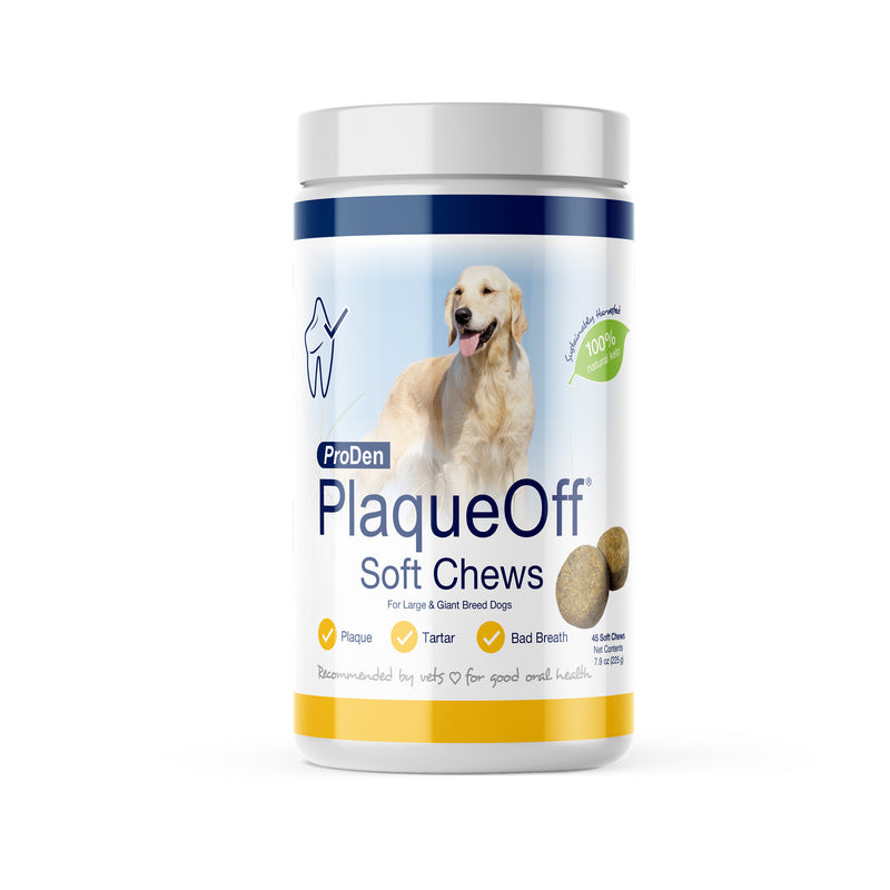 ProDen PlaqueOff® Soft Chews For Large and Giant Breed Dogs