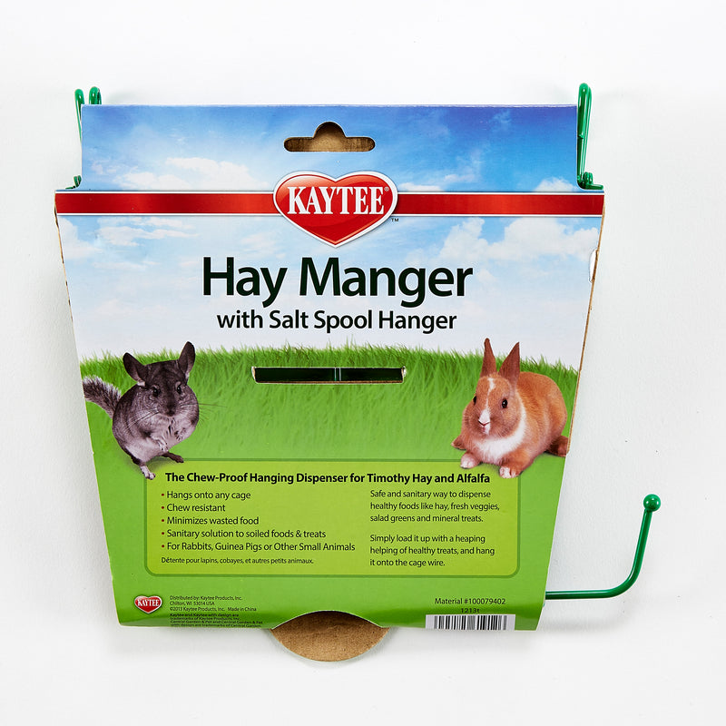 Kaytee Hay Manger With Salt Hanger