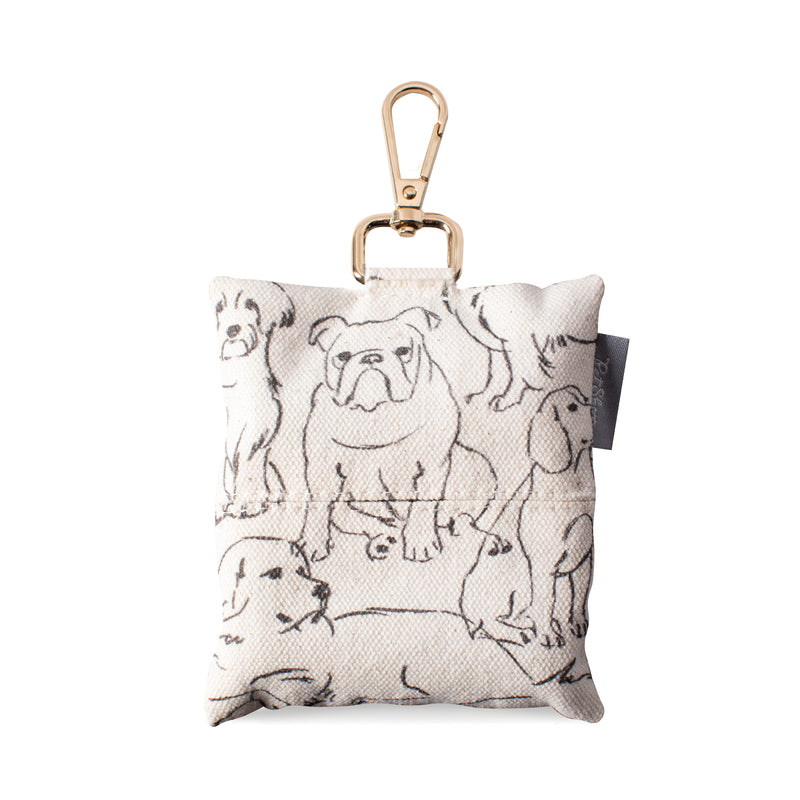 PET SHOP BY FRINGE STUDIO THOUGHTFUL DOGS DOG WASTE BAG HOLDER