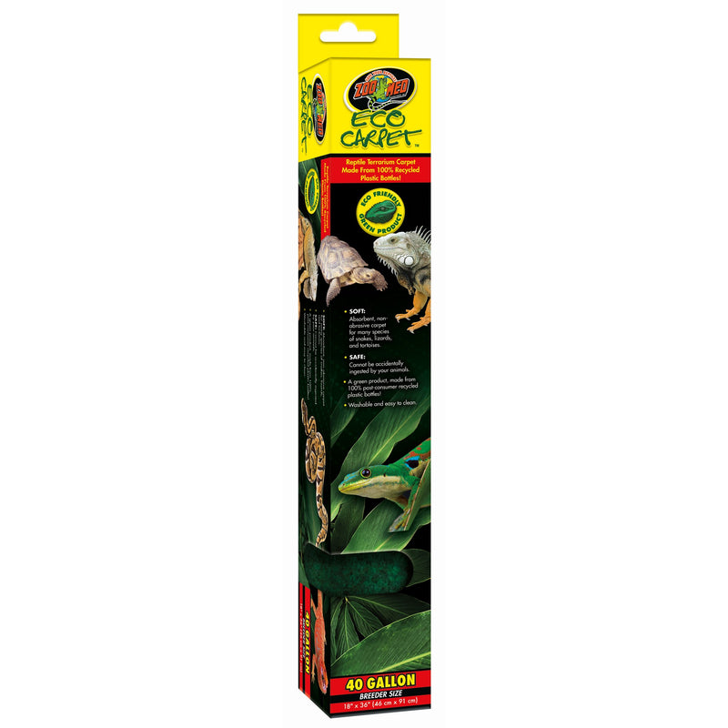 Zoo Med Eco Carpet - 40 Gallon Green