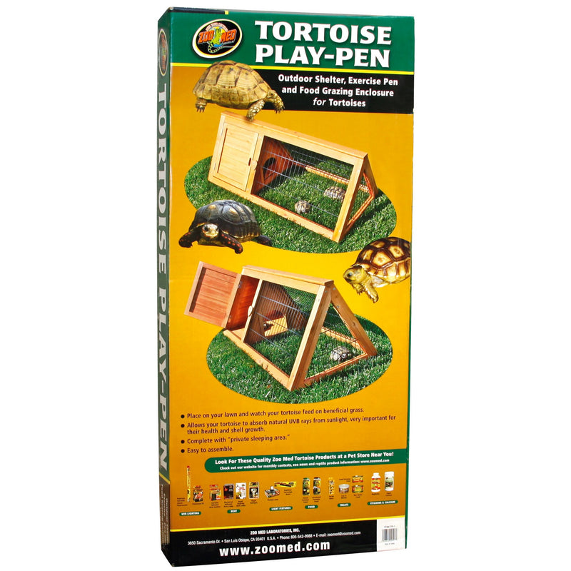 Zoo Med Tortoise Play Pen - 19" x 16" x 39"