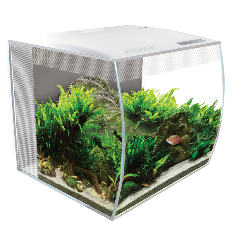 Fluval Flex 9 Aquarium Kit, White