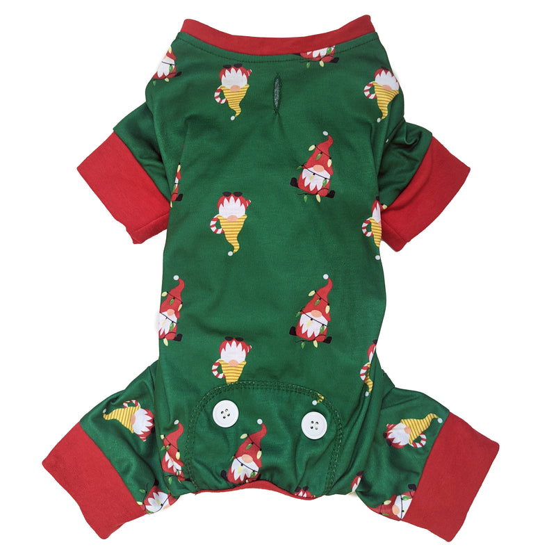 Fashion Pet Holiday Gnome Dog Pajamas