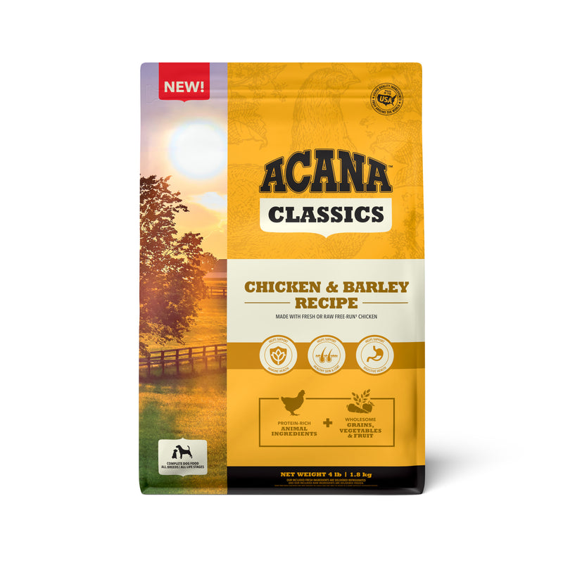 ACANA Classics Dry Dog Food Chicken & Barley Recipe