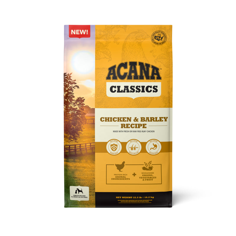 ACANA Classics Dry Dog Food Chicken & Barley Recipe