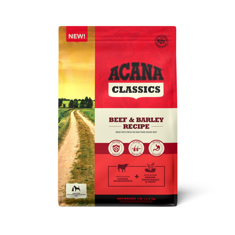 ACANA Classics Dry Dog Food Beef & Barley Recipe