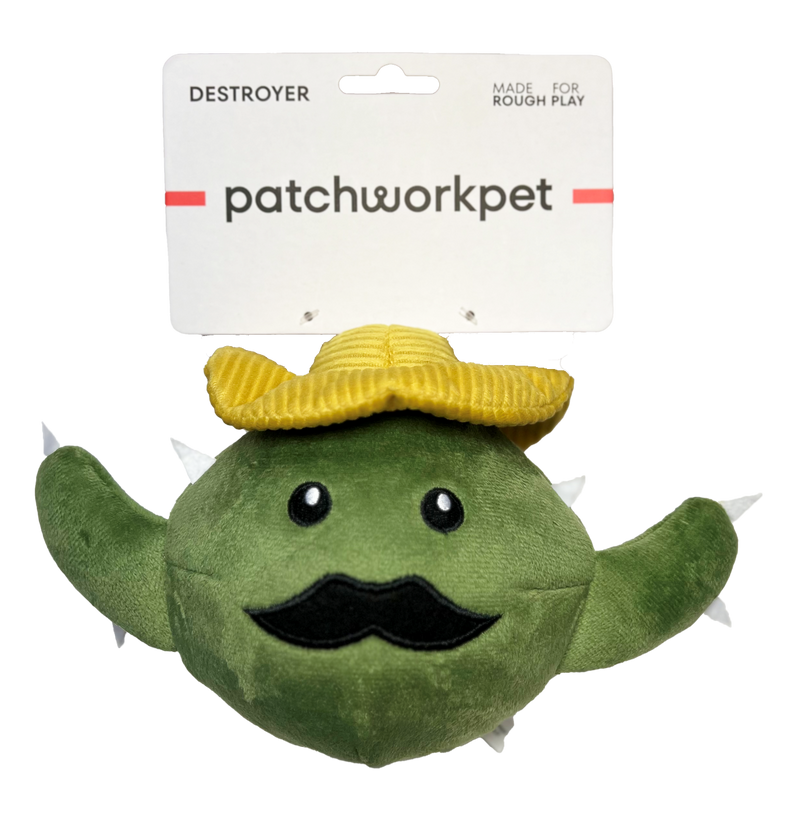 Patchwork Pet Prickles Cactus with Catus Dog Toy