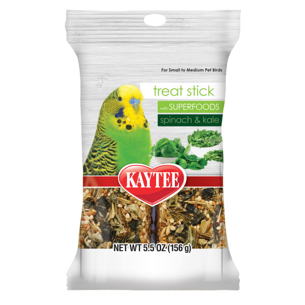 Kaytee Avian Superfood Treat Stick Spinach & Kale 5.5oz