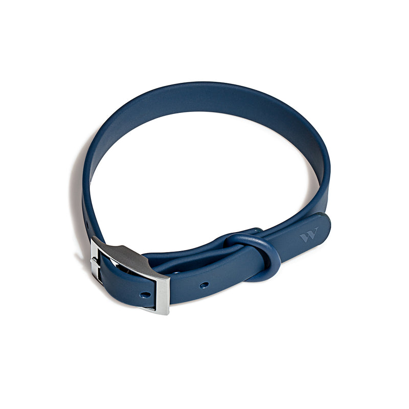 Wild One Dog Collar - Navy