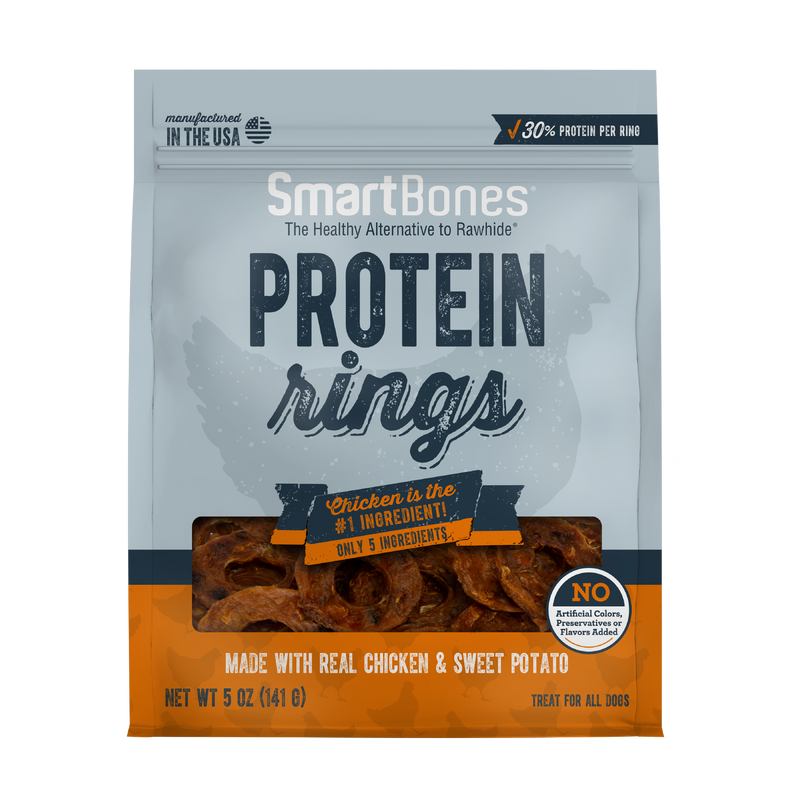 SmartBones Protein Rings Chicken & Sweet Potato 5oz