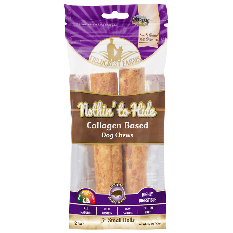 Nothin' to Hide Small Roll 5" Bacon 2pk