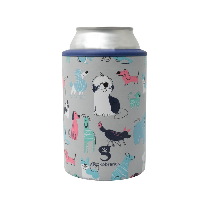 Geckobrands Insulated Can Coozie - Summer Dog