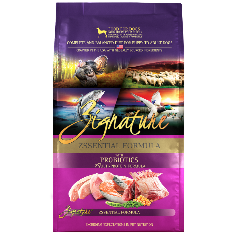 Zignature Zssential Formula Dry Dog Food, 4lb