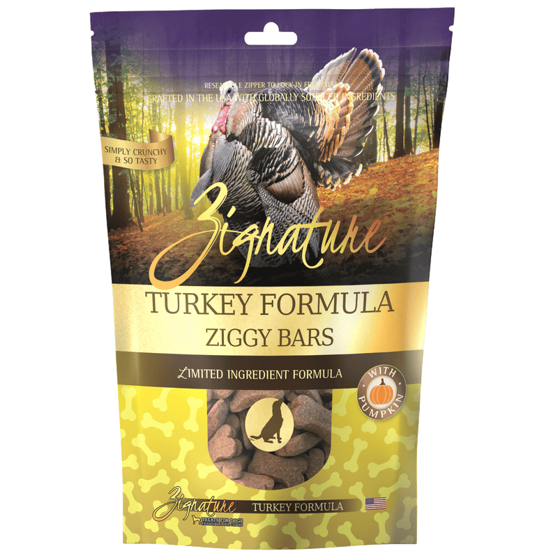 Zignature Turkey Biscuit Treat For Dog, 12oz