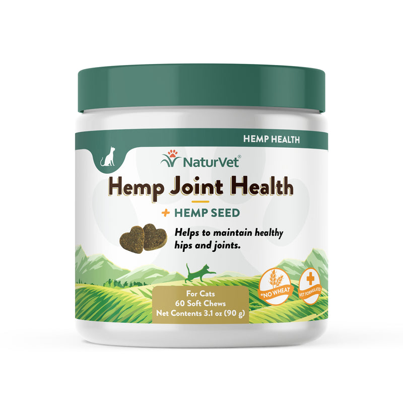 NaturVet Hemp Joint Soft Chew for Cats