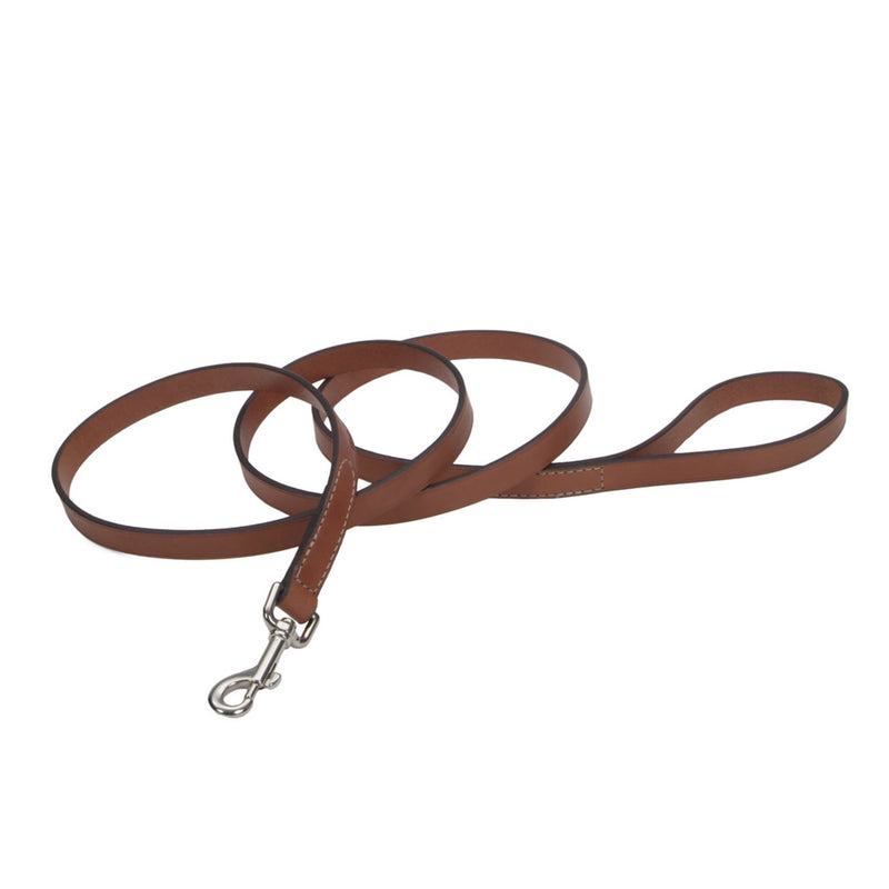 Circle T® Oak Tanned Leather Dog Leash