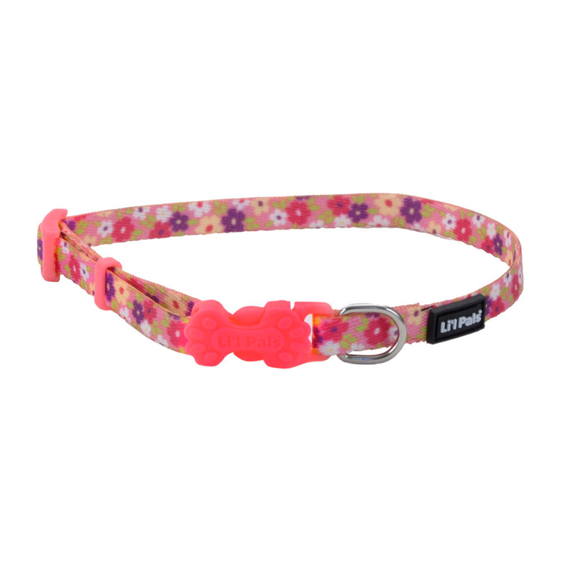 Li'l Pals® Adjustable Patterned Dog Collar