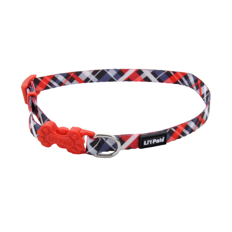 Li'l Pals® Adjustable Patterned Dog Collar