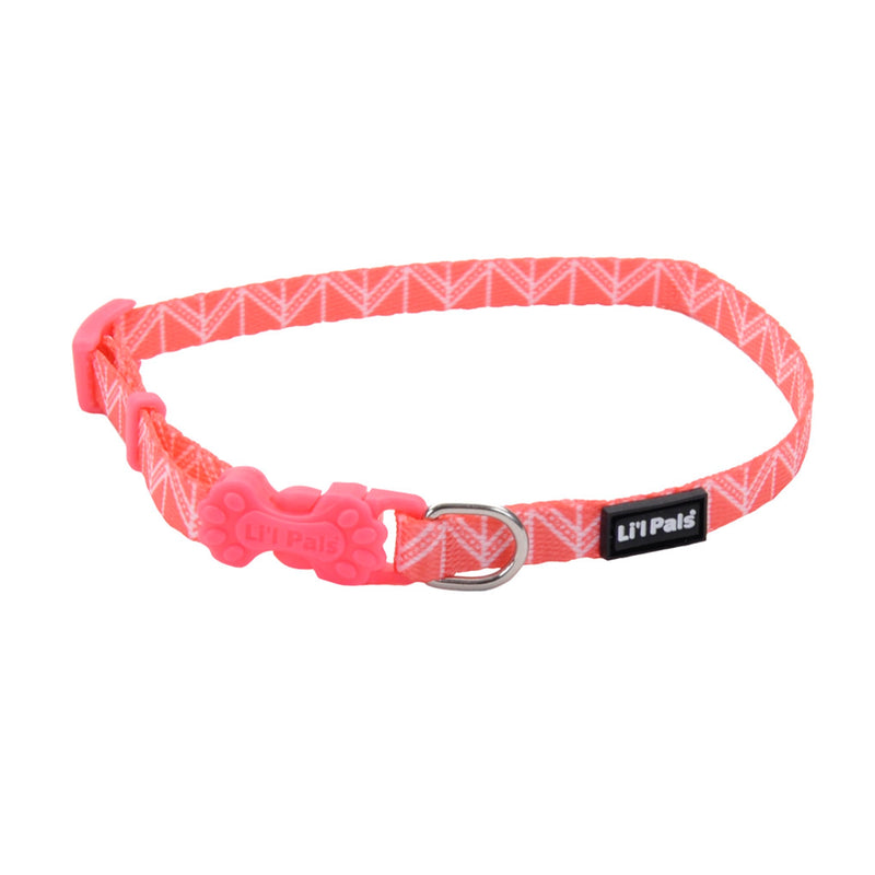 Li'l Pals® Adjustable Patterned Dog Collar