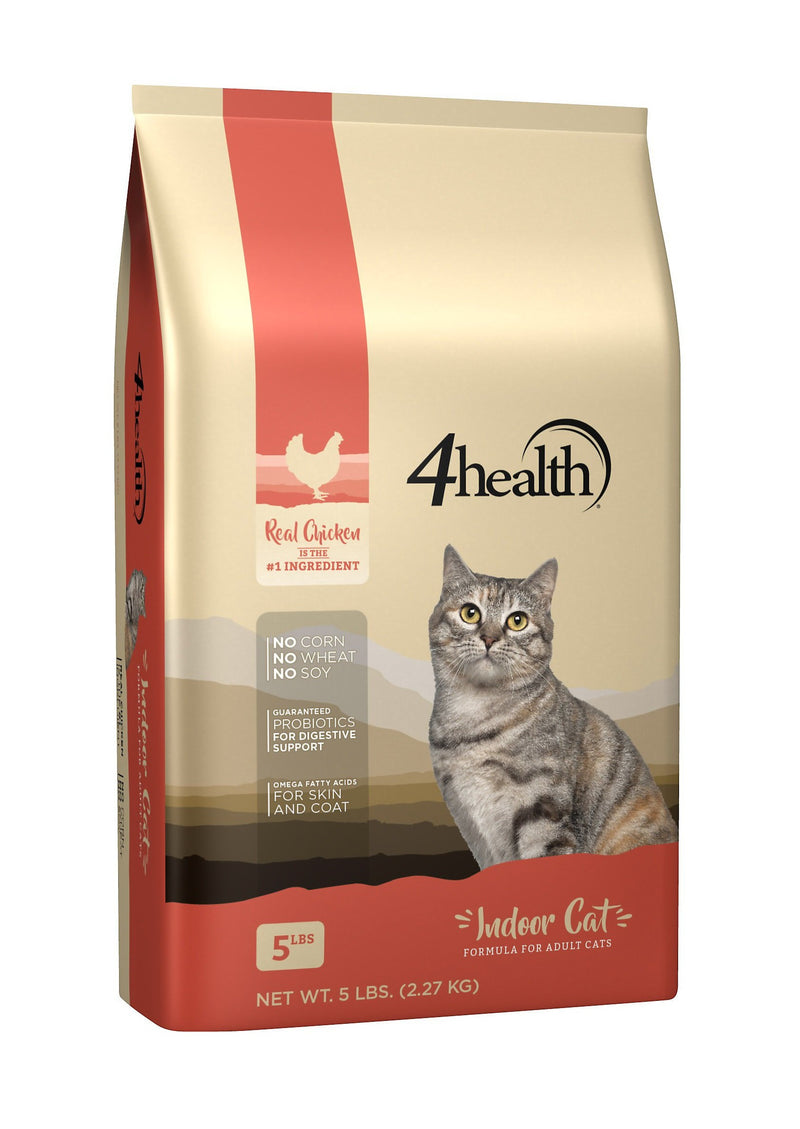 4health with Wholesome Grains Indoor Dry Cat Food Formula