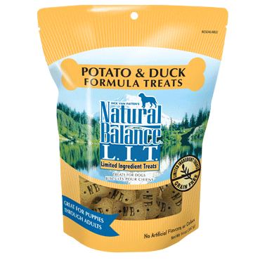 Natural Balance Rewards Crunchy Biscuits With Real Duck Dog Treats