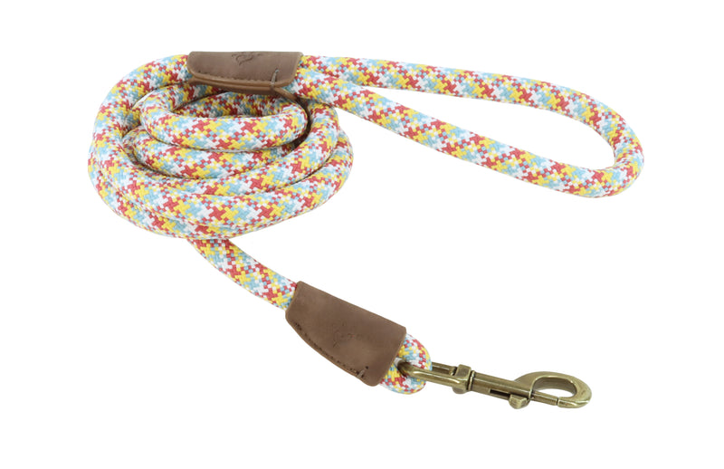 MuttNation Fueled by Miranda Lambert Goldenrod Weave 6Ft Leash