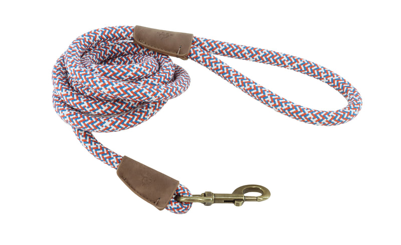 MuttNation Fueled by Miranda Lambert Rust Weave 6Ft Leash