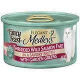 Fancy Feast Elegant Medleys Shredded Wild Salmon Canned Cat Food