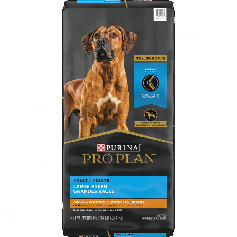 Purina Pro Plan Adult Large Breed Chicken & Rice Formula