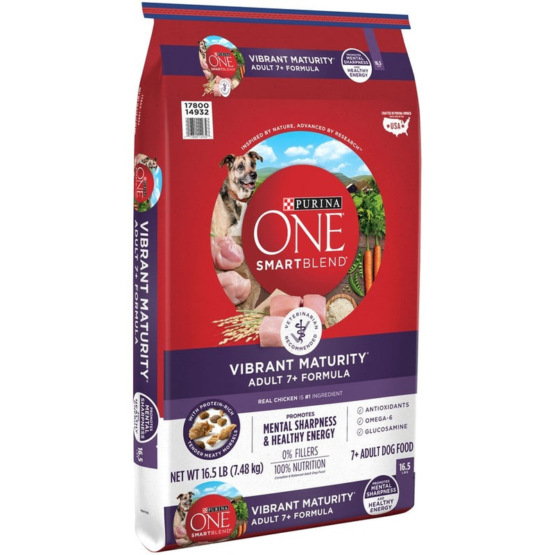 Purina ONE SmartBlend Vibrant Maturity 7+ Senior Formula Dry Dog Food