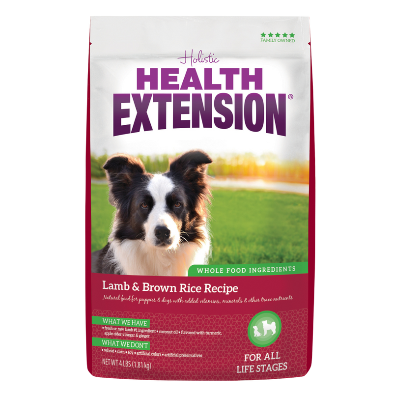 Health Extension Lamb and Brown Rice Dry Dog Food