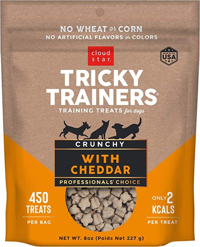 Cloud Star Tricky Trainers Soft & Chewy Cheddar Dog Treats