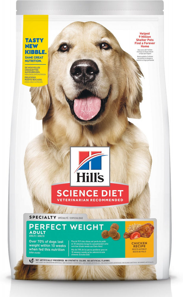 Hill's Science Diet Adult Perfect Weight Chicken Recipe Dry Dog Food